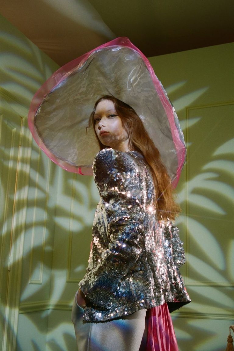 Petra Collins Eyes Sara Grace Wallerstedt In Watery, Bold Petra Collins Eyes Sara Grace Wallerstedt In Watery, Bold